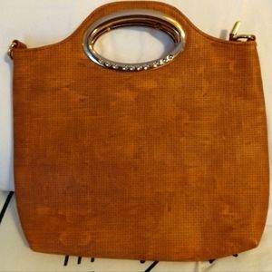 Leather Purse Tan, New